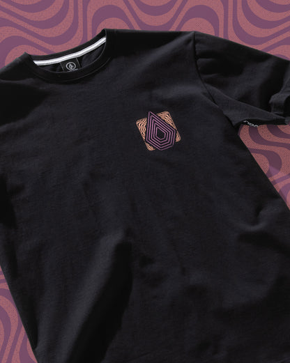 Camiseta Volcom Plated Preta