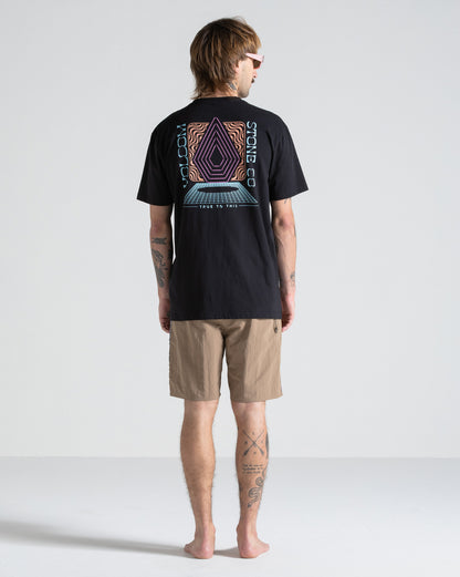 Camiseta Volcom Plated Preta