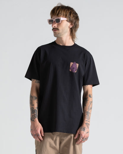Camiseta Volcom Plated Preta