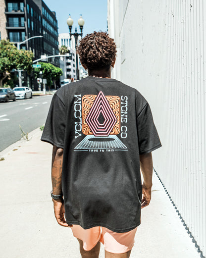 Camiseta Volcom Plated Preta