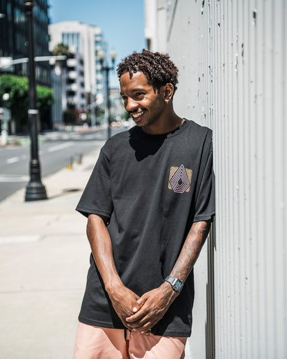 Camiseta Volcom Plated Preta