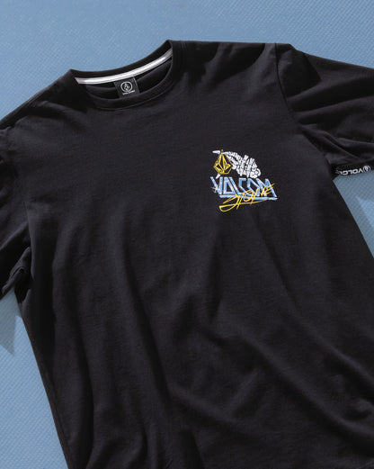Camiseta Volcom Dropped Preta