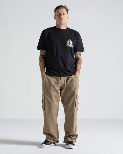 Camiseta Volcom Dropped Preta