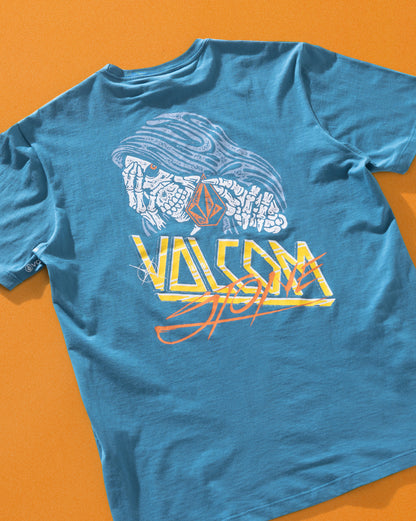 Camiseta Volcom Dropped Azul