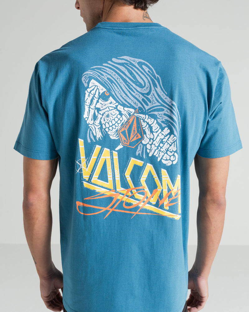 Camiseta Volcom Dropped Azul