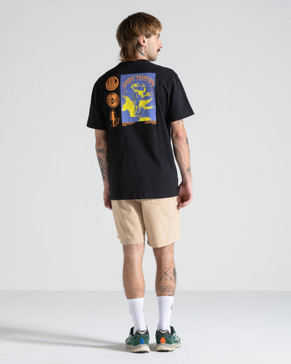 Camiseta Volcom Distance Preta