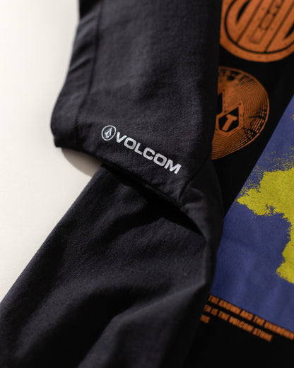 Camiseta Volcom Distance Preta