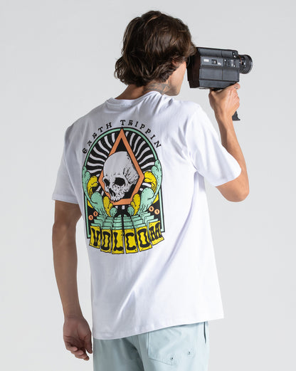 Camiseta Volcom Arched Branca