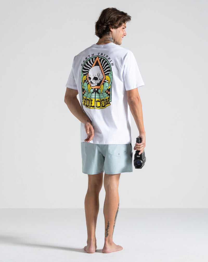 Camiseta Volcom Arched Branca