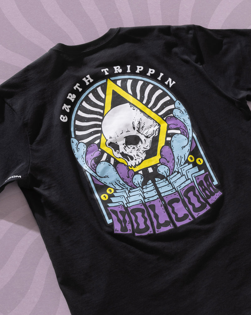 Camiseta Volcom Arched Preto