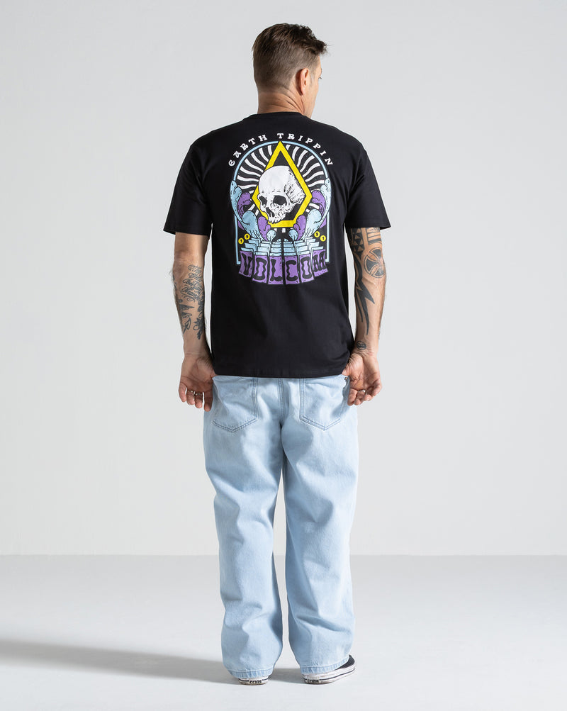 Camiseta Volcom Arched Preto