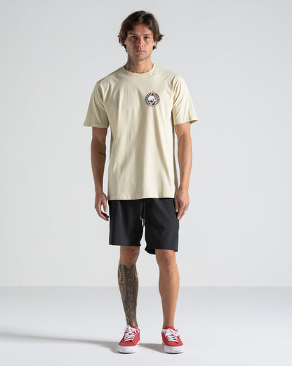 Camiseta Volcom Arched Bege