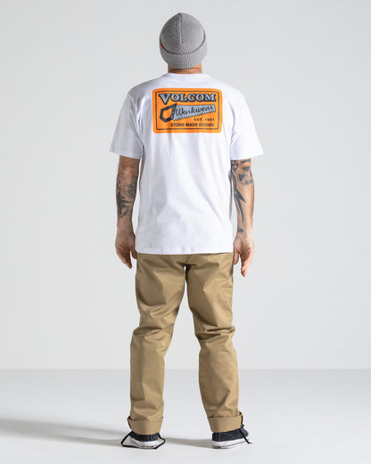 Camiseta Volcom Sawstone Branca