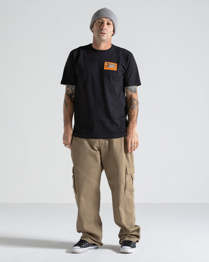 Camiseta Volcom Sawstone Preta