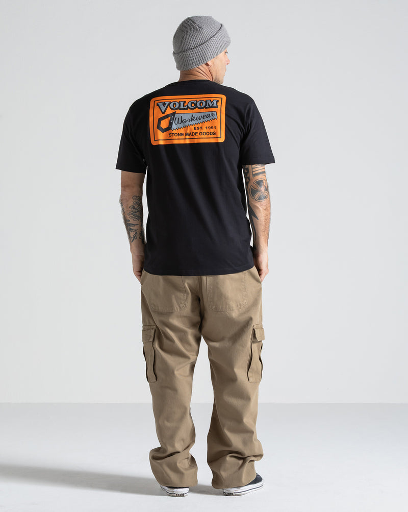 Camiseta Volcom Sawstone Preta