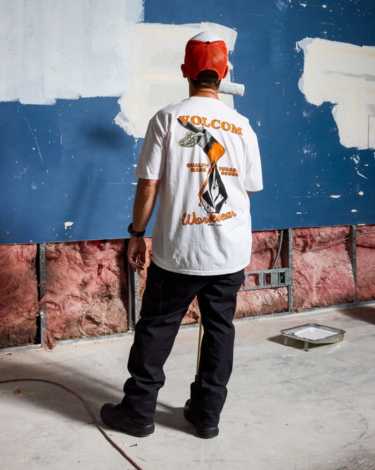 Camiseta Volcom Enamel Branca