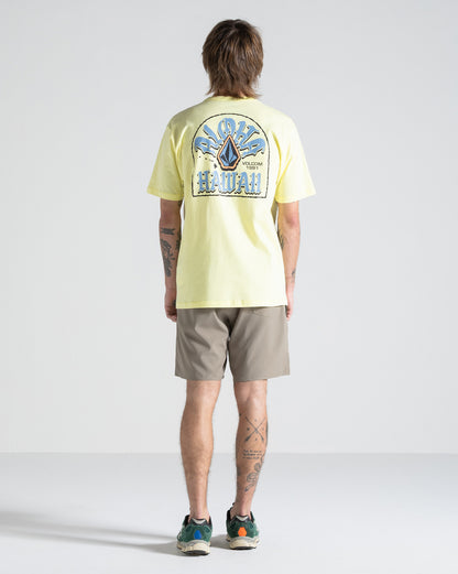 Camiseta Volcom Chandler Amarela