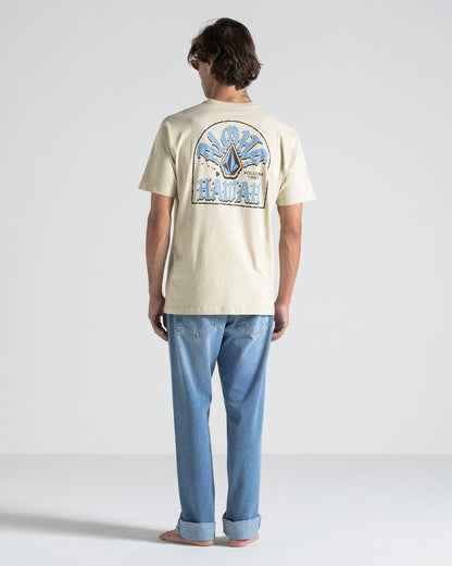 Camiseta Volcom Chandler Bege