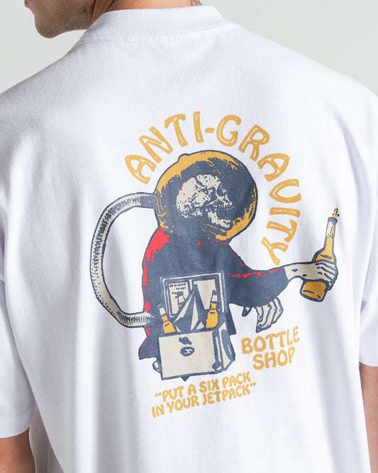 Camiseta Comfort Fit Volcom Antigravity Branca