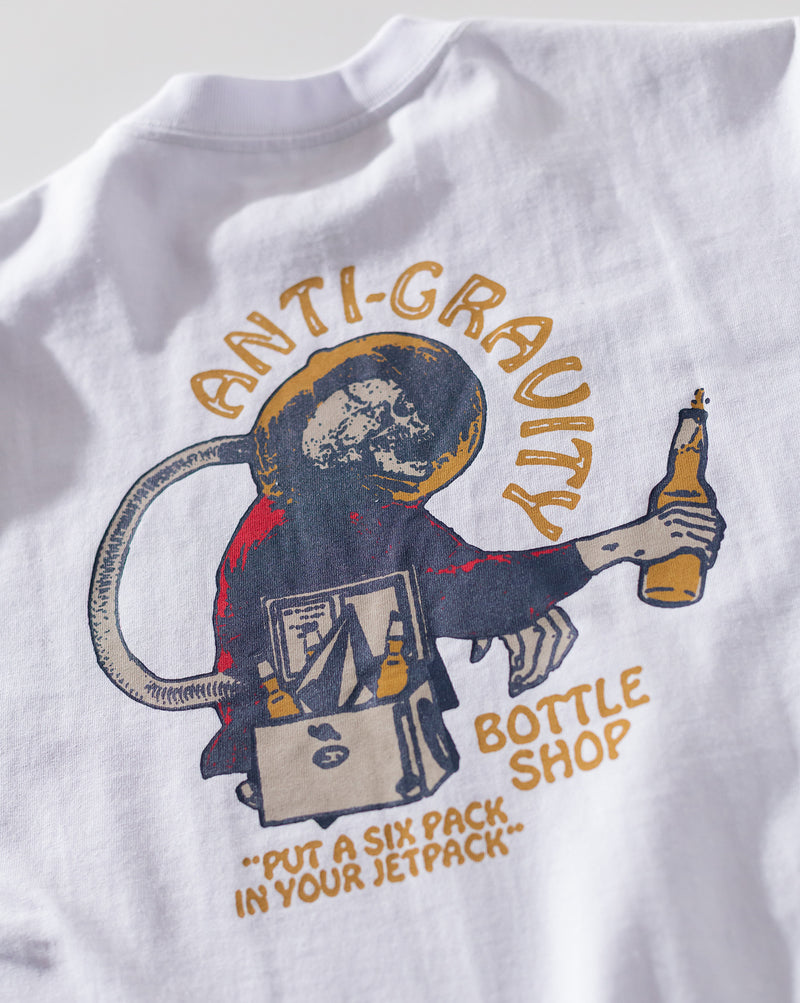 Camiseta Comfort Fit Volcom Antigravity Branca