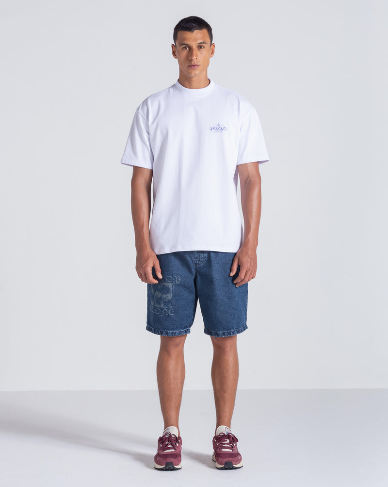 Camiseta Comfort Fit Volcom Tumbled Branca