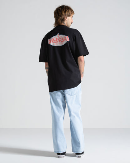 Camiseta Comfort Fit Volcom Tumbled Preta