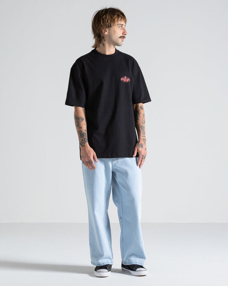 Camiseta Comfort Fit Volcom Tumbled Preta