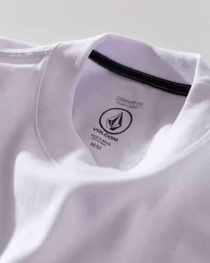 Camiseta Comfort Fit Volcom Conserve Branca