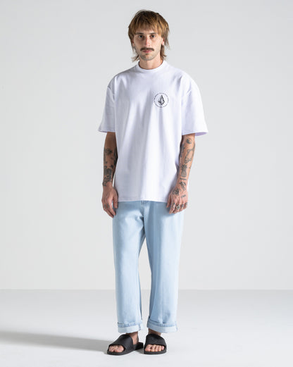 Camiseta Comfort Fit Volcom Classics Branca