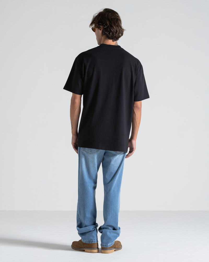 Camiseta Comfort Fit Volcom Classics Preta