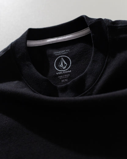 Camiseta Comfort Fit Volcom Classics Preta