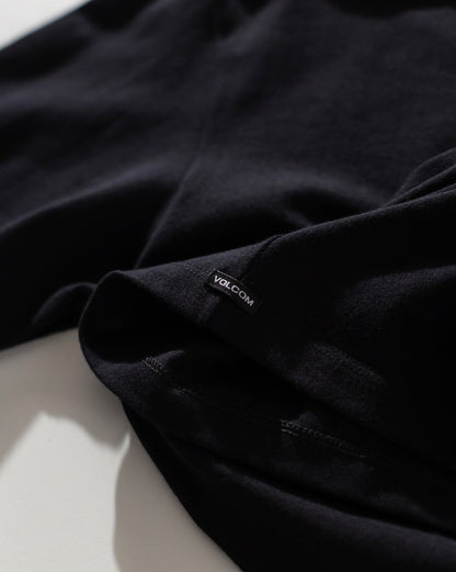 Camiseta Comfort Fit Volcom Classics Preta
