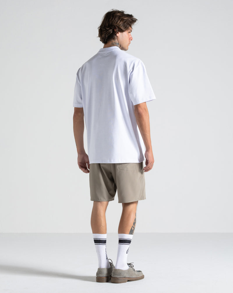 Camiseta Comfort Fit Volcom Fenderbender Branca