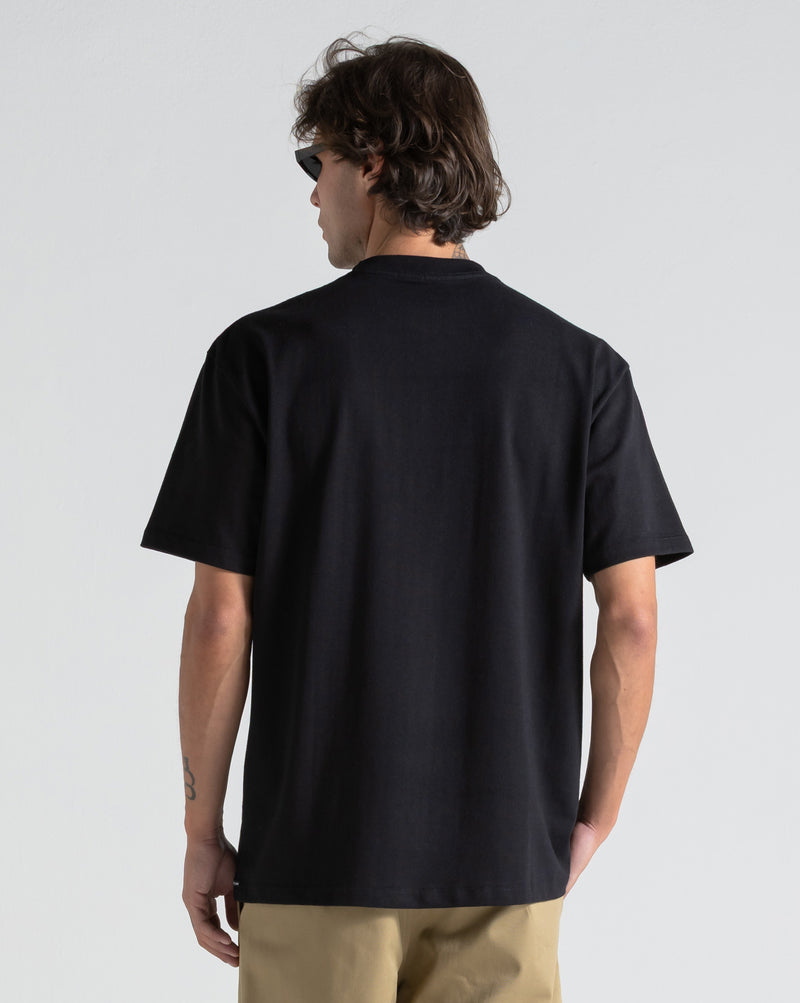 Camiseta Comfort Fit Volcom Fenderbender Preta