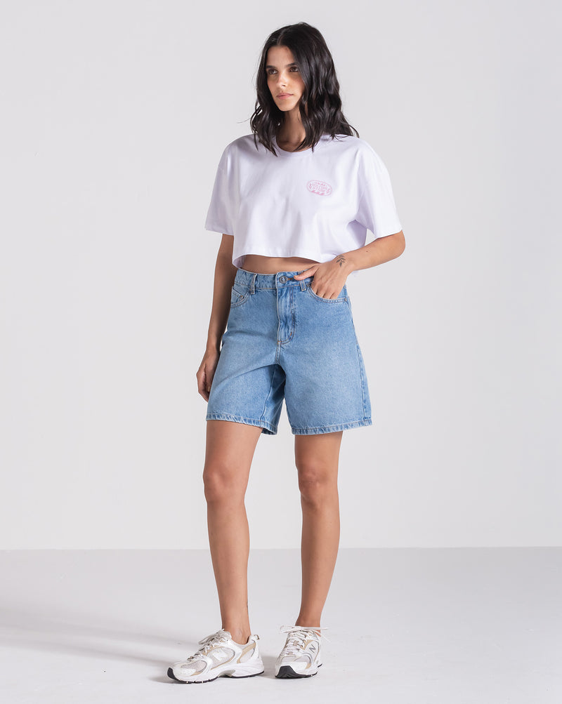 Camiseta Volcom Pocket Dial Branca