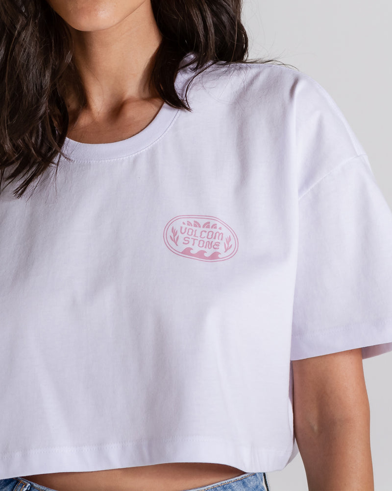 Camiseta Volcom Pocket Dial Branca