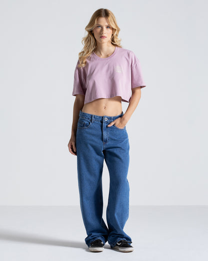 Camiseta Volcom Pocket Dial Rosa