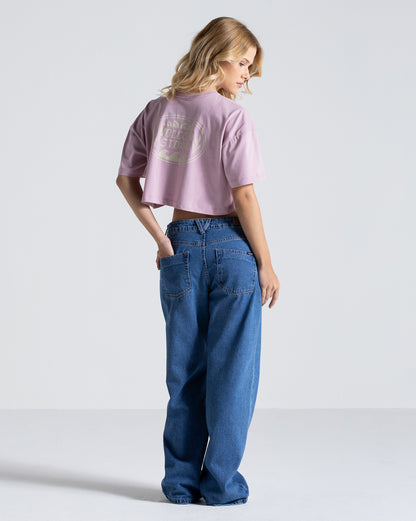 Camiseta Volcom Pocket Dial Rosa