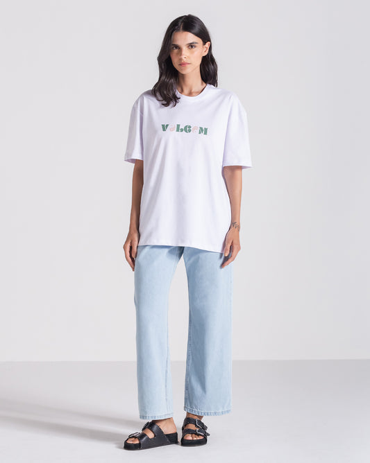 Camiseta Volcom Stone Art Up Branca