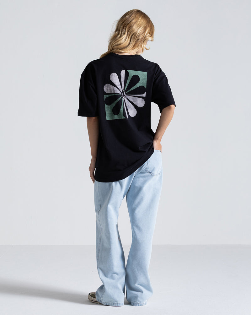 Camiseta Volcom  Stone Art Up Preta