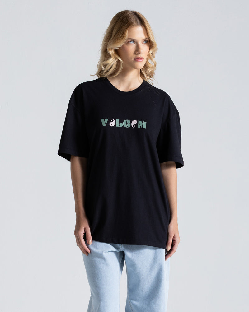Camiseta Volcom  Stone Art Up Preta