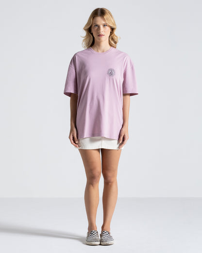 Camiseta Volcom Stones Throw Rosa