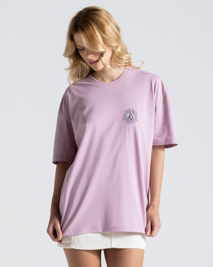 Camiseta Volcom Stones Throw Rosa