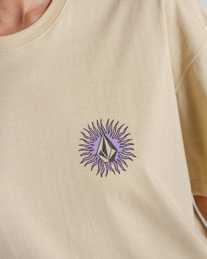 Camiseta Volcom Stones Throw Bege