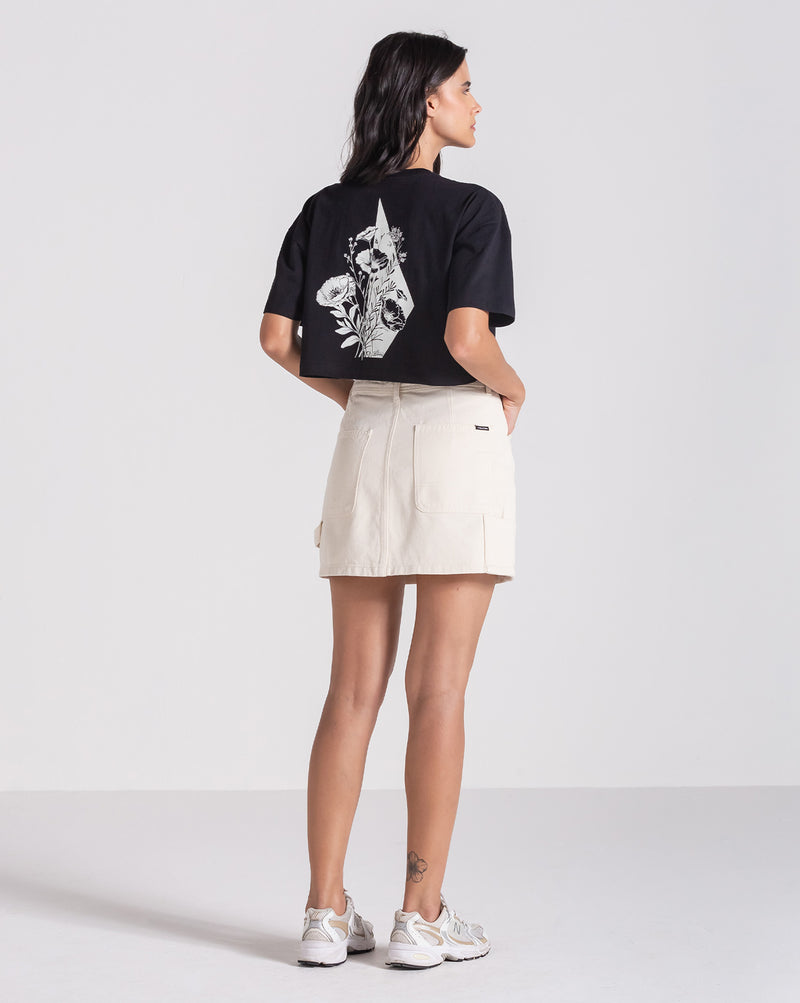 Camiseta Volcom Pitch It To Me Preta