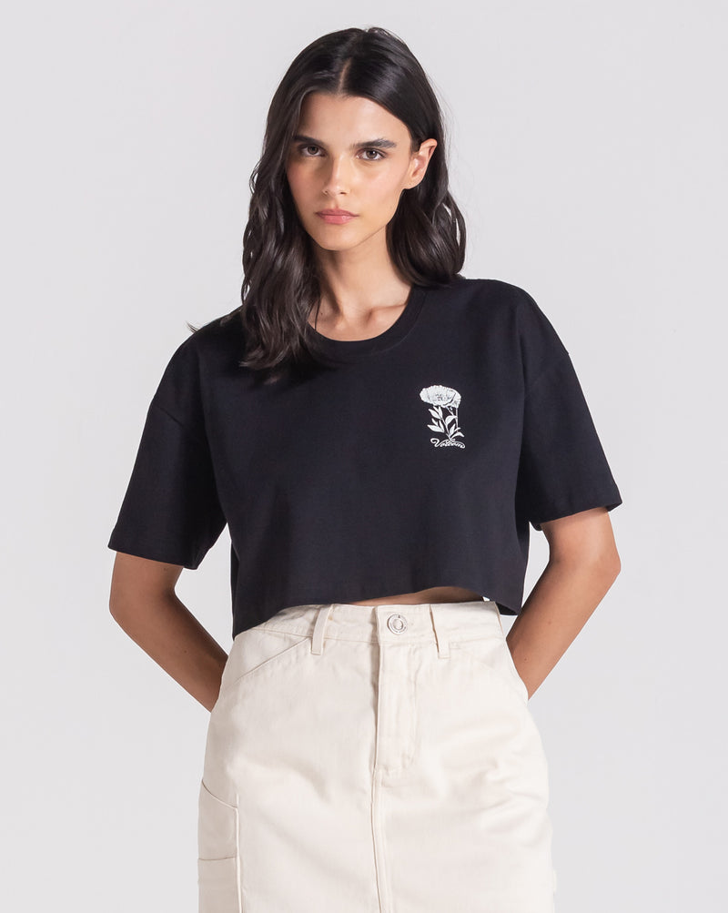 Camiseta Volcom Pitch It To Me Preta