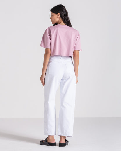 Camiseta Volcom Hang It Up Rosa