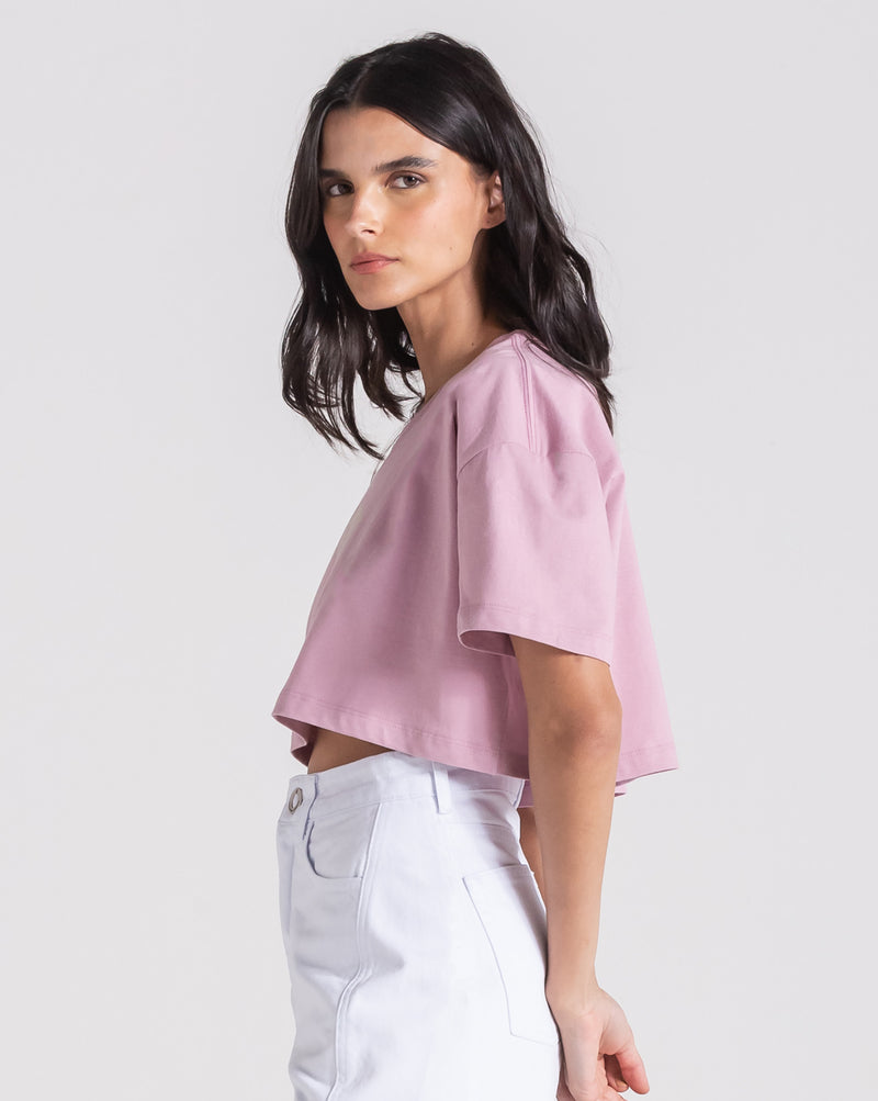 Camiseta Volcom Hang It Up Rosa