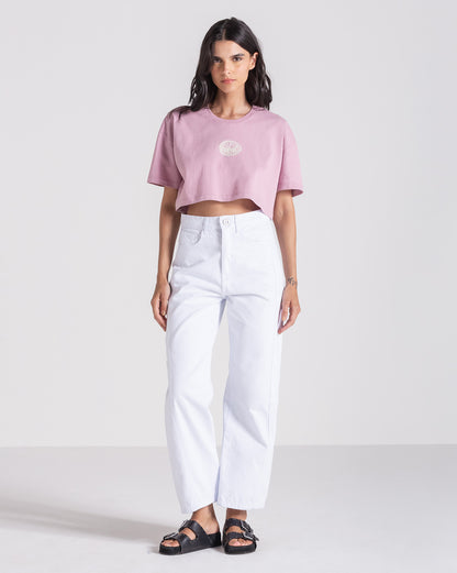 Camiseta Volcom Hang It Up Rosa