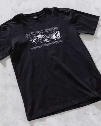 Camiseta Regular Volcom Ingrow Preta